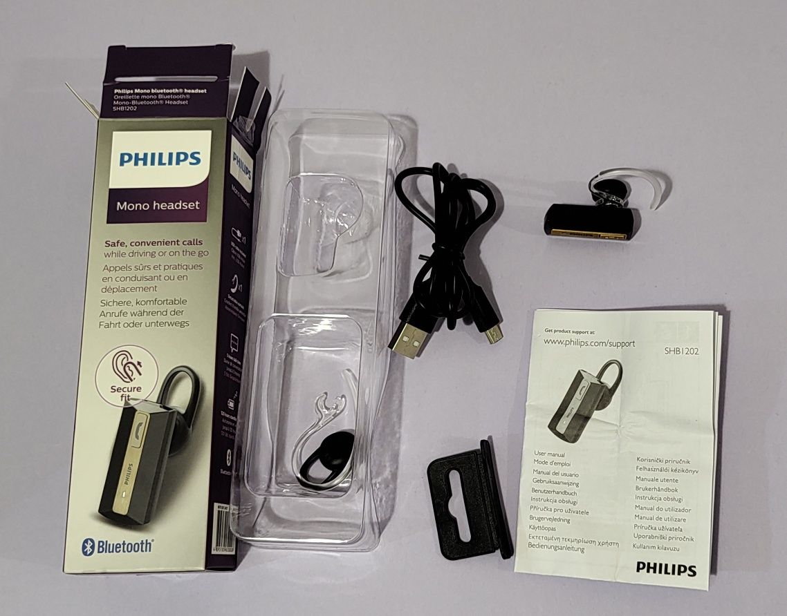 Hand free ,bluetooth Philips слушалка