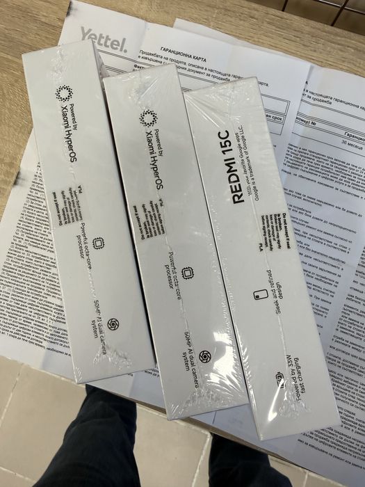 Xiaomi Redmi 15C 256gb - чисто нови с 3 год гаранция от Yettel