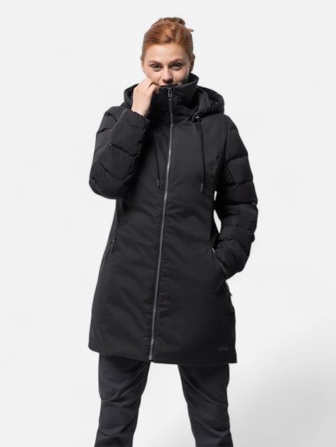 Jack Wolfskin Temple hill coat дамска парка гъши пух