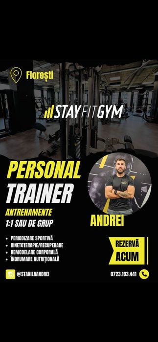 Servicii personal training Stay Fit Florești