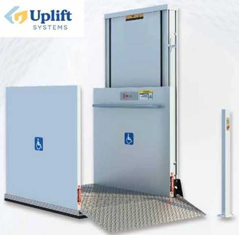 Инвалидный подъёмник(Вертикальная безбарьерная подъёмная платформа)