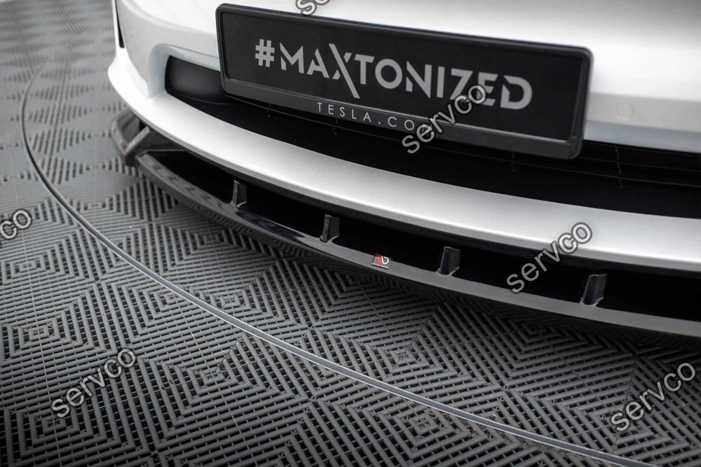 Prelungire bara fata Tesla Model X Mk1 2021- v4 - Maxton Design