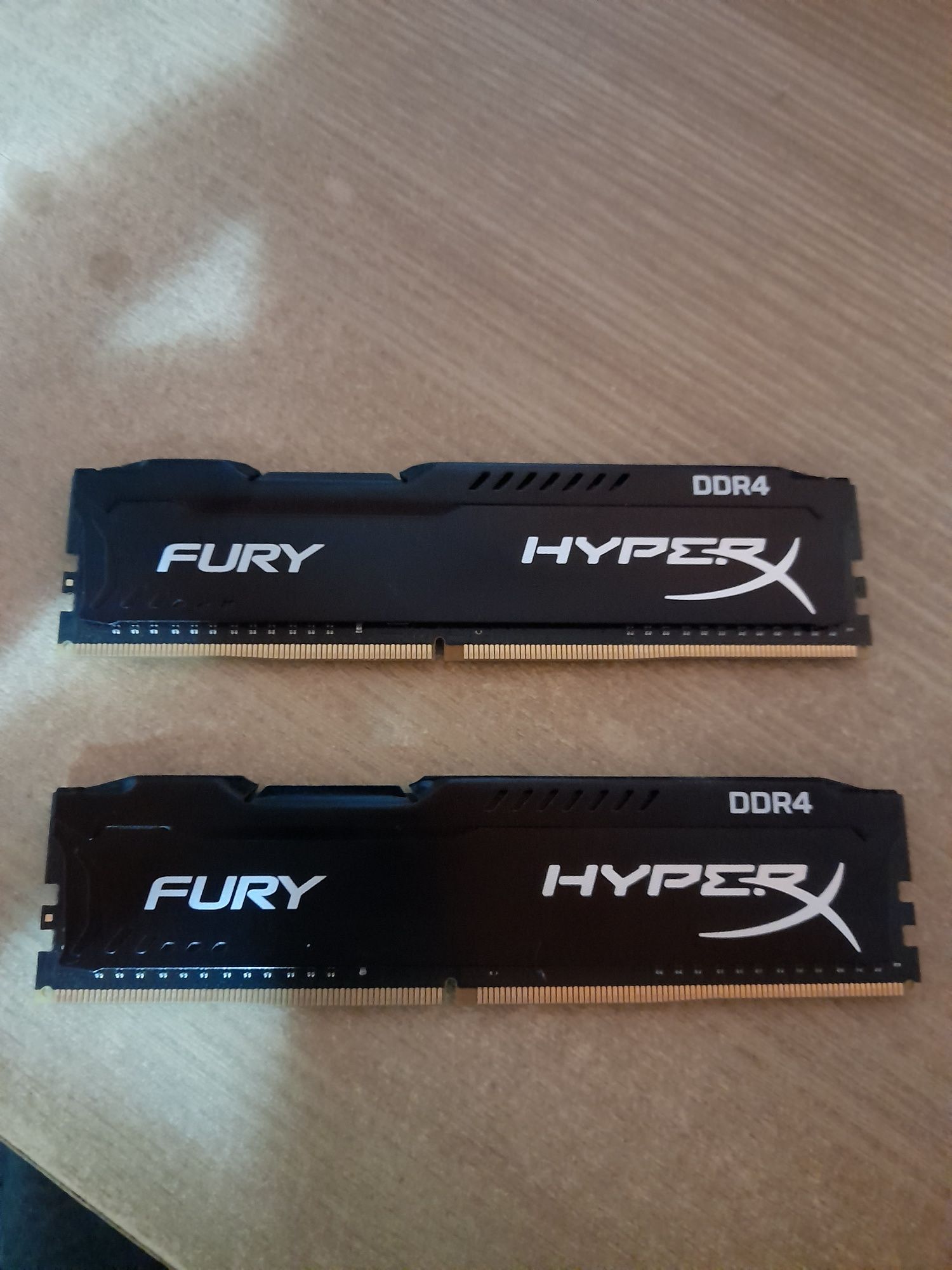 HyperX fury 2x4gb ddr4