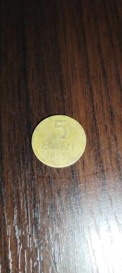Vand moneda de 5 bani  1955