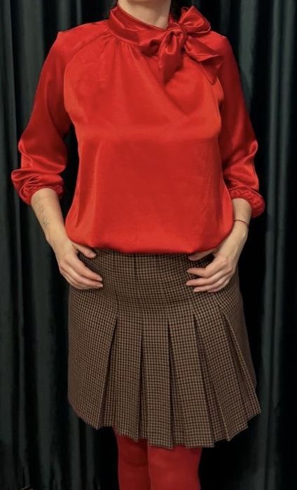 Bluza eleganta rosie