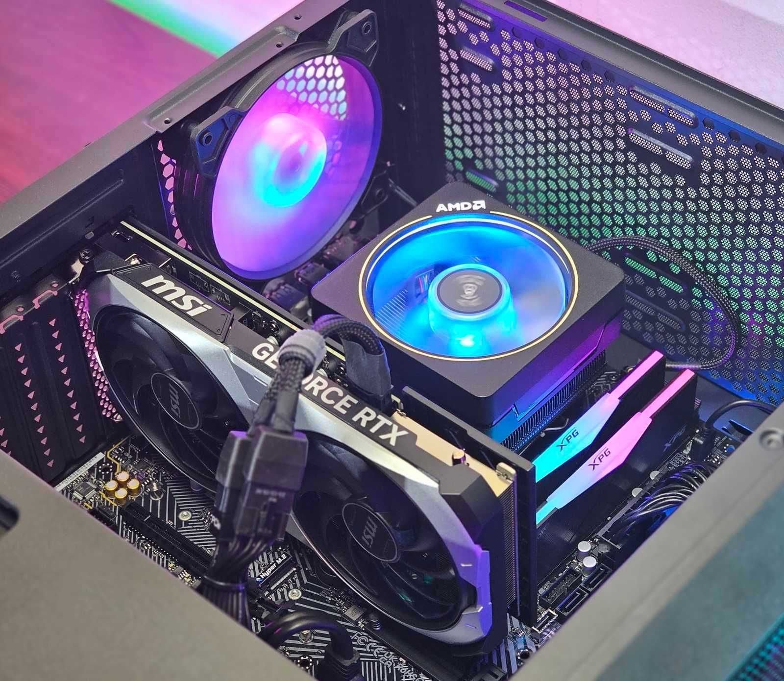 Ryzen 7-7800X3D/RTX 5070 12GB/RAM 32GB/SSD 1TB/Чисто Нов-Гаранция!