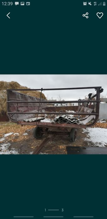 Продам телегу сеновозку