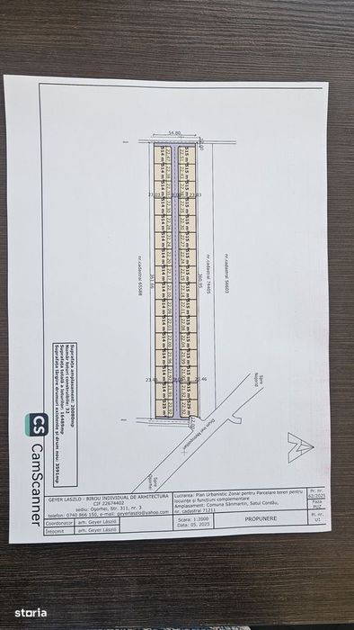 Teren Baile Felix  Case si Servicii 529 mp front 22,92 **INVESTITIE**