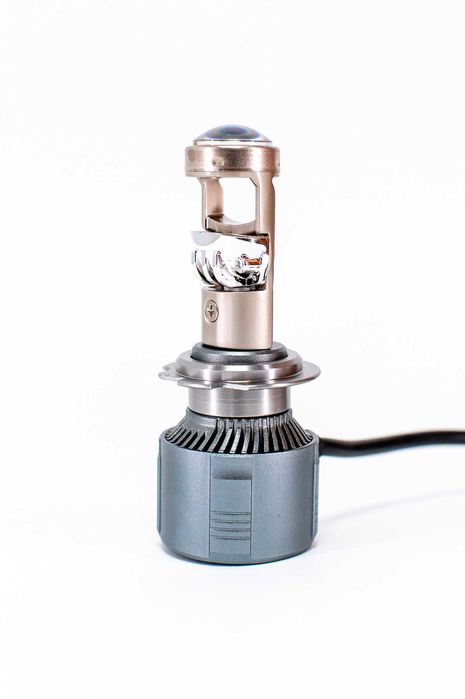 LED Крушки H7 с лупи,12-24v canbus  1 ГОДИНА ГАРАНЦИЯ