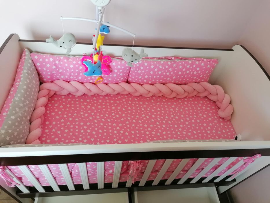 Бебешко легло с матрак и скрин