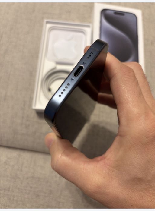 iphone 15 pro 512gb blue titanium impecabil