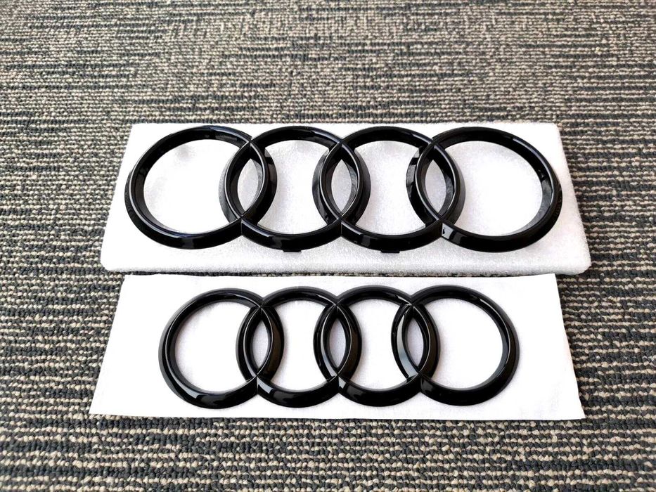 Set embleme Audi A4 40TFSI emblema stema sigla sticker ornament logo