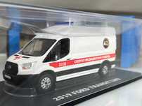 Macheta Auto 1/43 Greenlight 2019 Ford Transit LWB Ambulanta Rusia