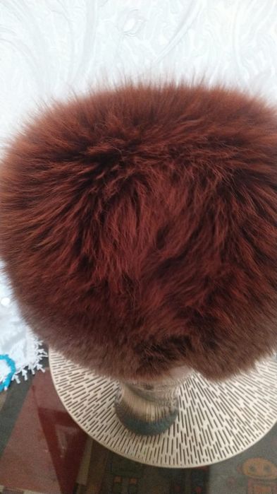 Зимняя меховая шапка
