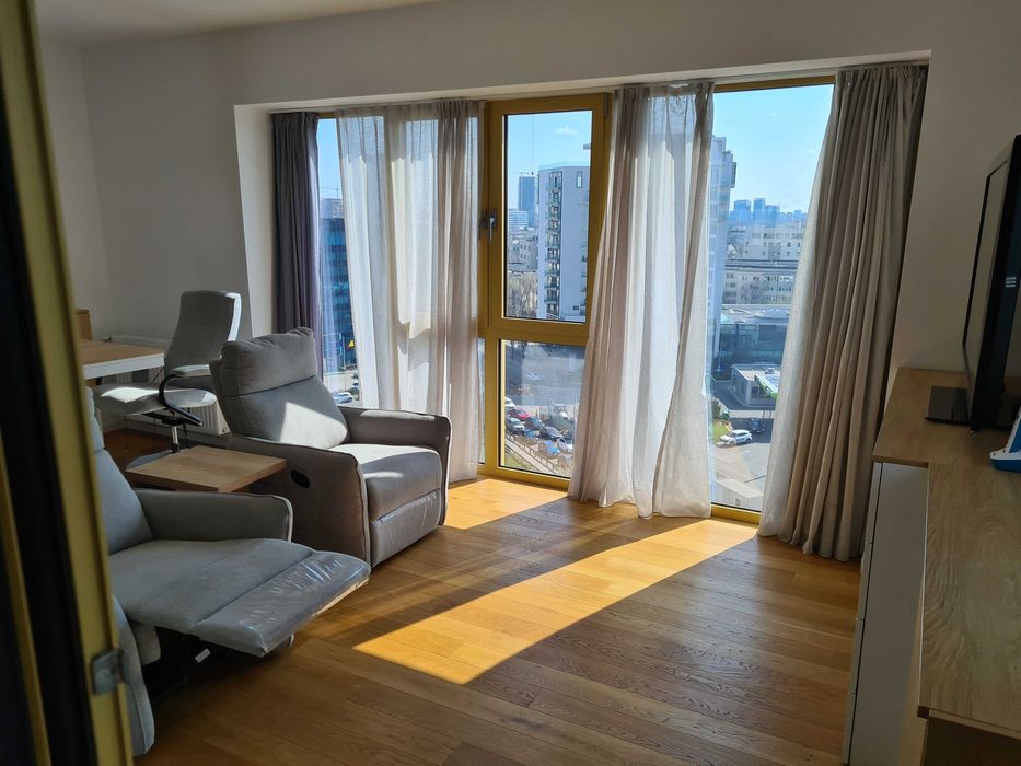 Chirie Ap.3 camere Aviatiei Park parcarea subterana+Factura-Proprietar