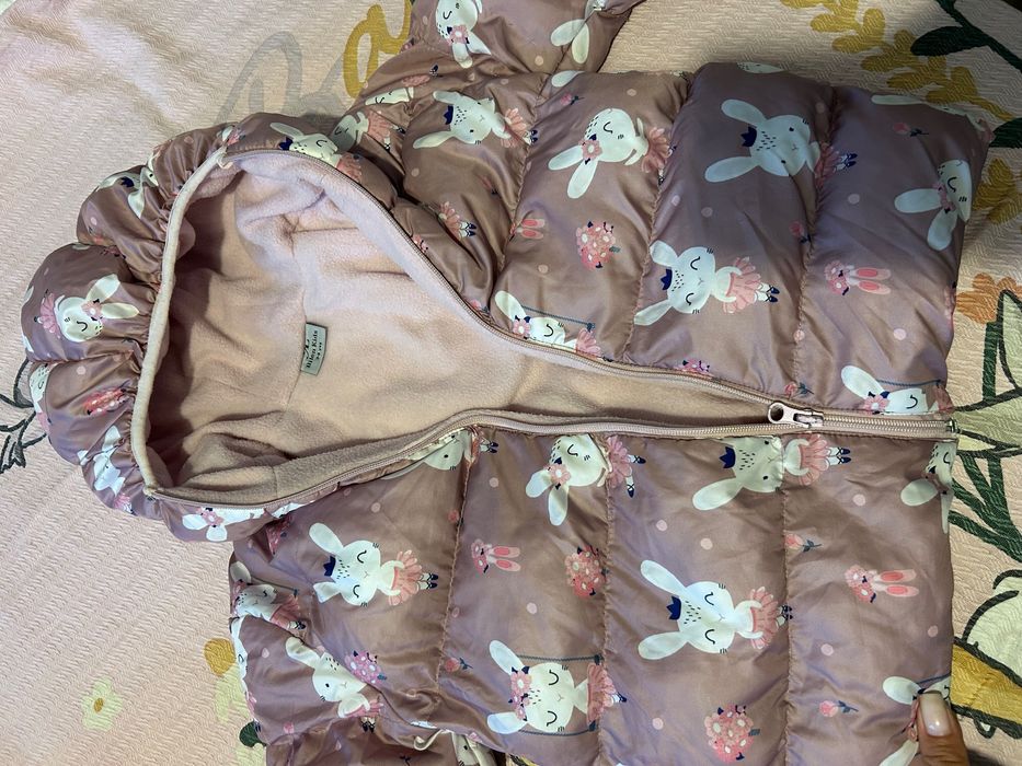 Зимно яке за момиче 3-4 г