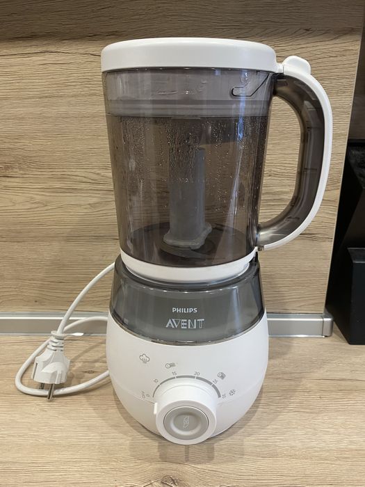 Philips Avent 4 в 1 уред за приготвяне на пара на бебешка храна/пюрета