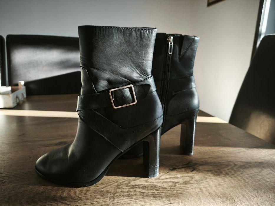 Дамски боти Aldo естествена кожа и високи дамски кубинки ест.кожа