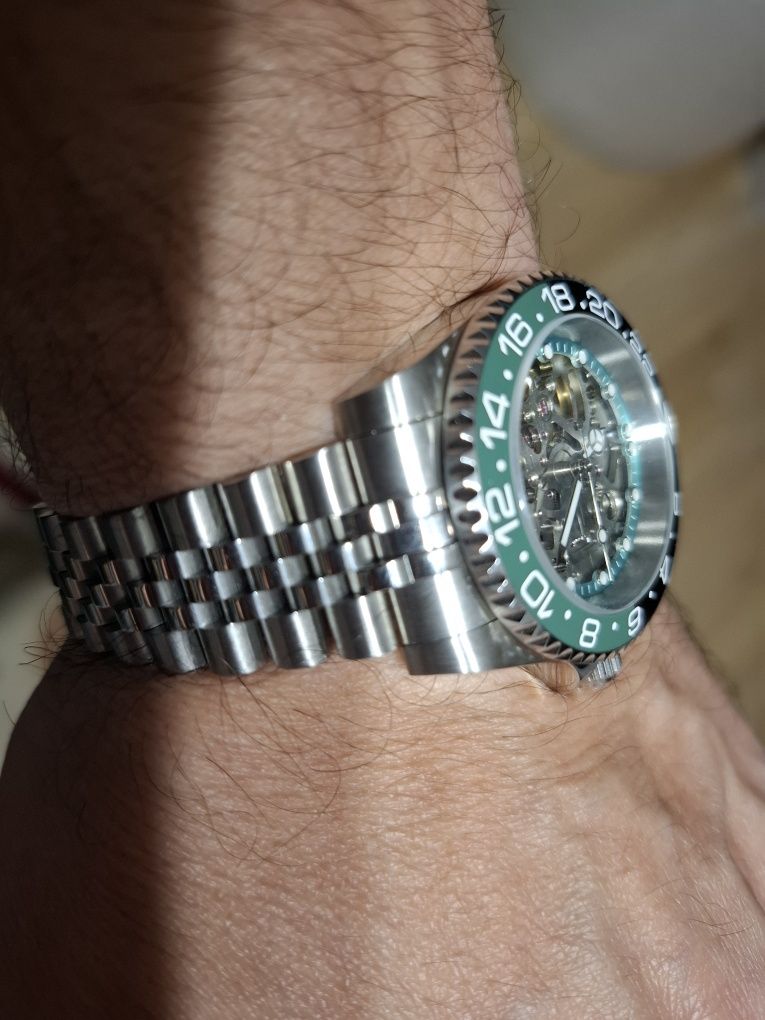 Ceas Automatic Skeleton Mecanism Seiko NH70A Diver 20 ATM