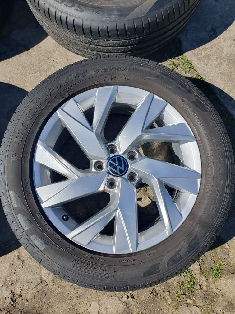 Jante originale VW Tiguan Skoda Kodiaq Seat Tarraco Audi Q3 235 55 18