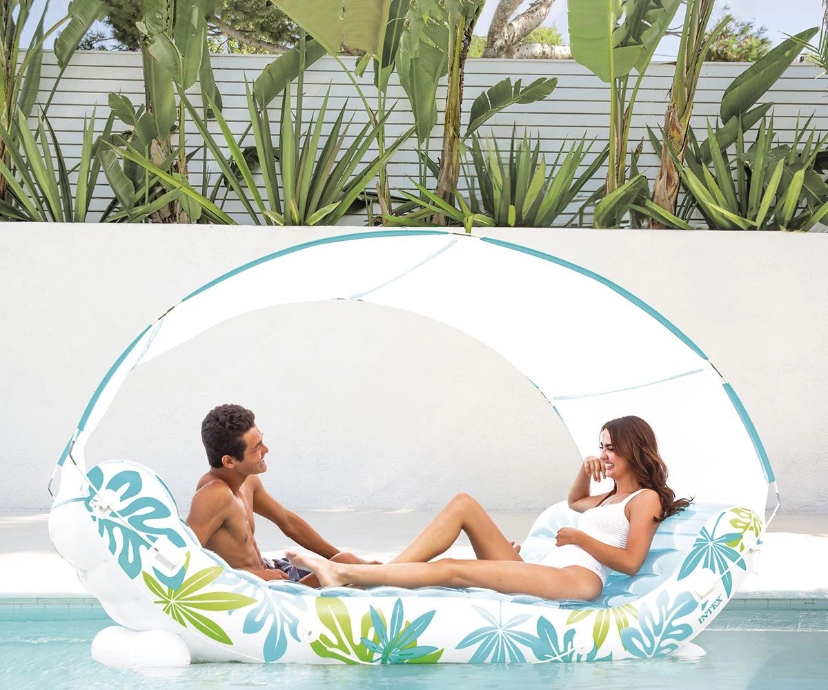 Артикул Надуваем Intex дюшек Tropical Lounge, 244 x 155 x 165 см