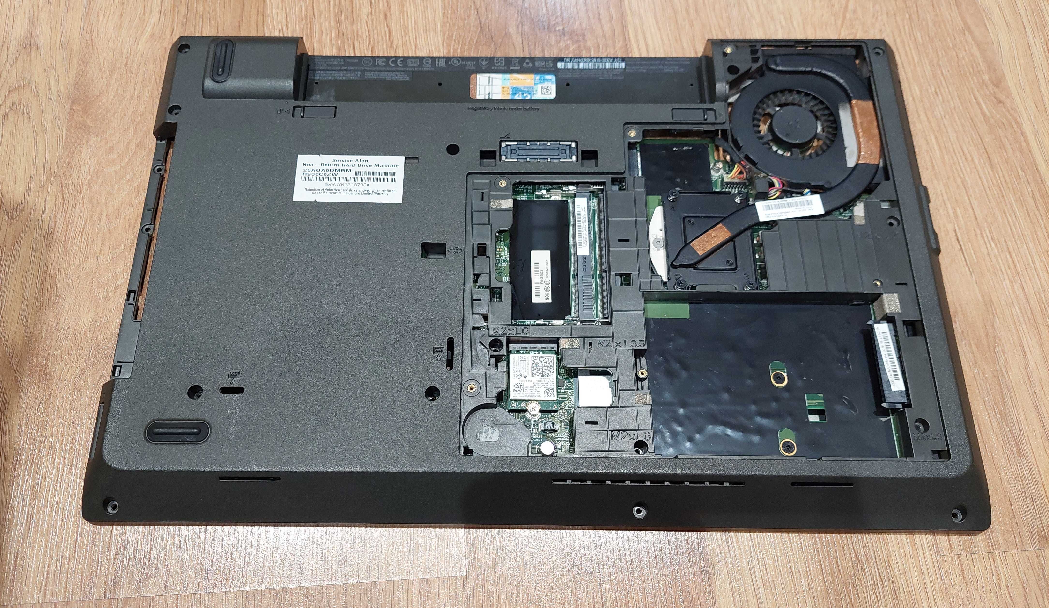 Lenovo Thinkpad L540 на части