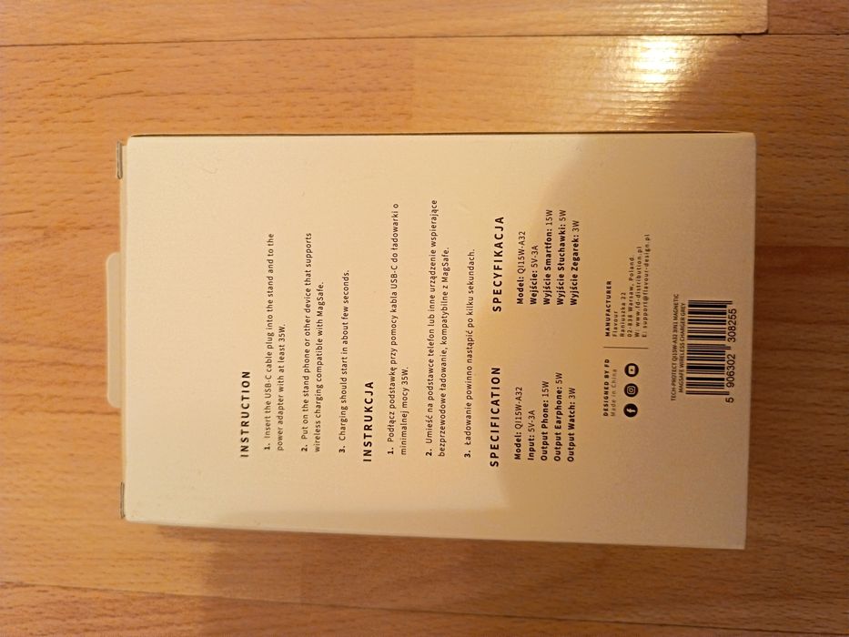 Магнитен 3в1 MagSafe безжичен зарядно за телефон, AirPods и Apple Watc