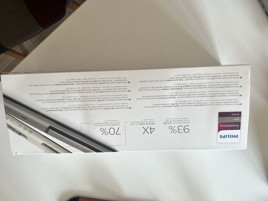 Placă de păr Philips Straightener 8000, nouă, sigilată