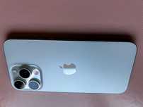 iPhone 15 Pro Max, 256GB, White Titanium