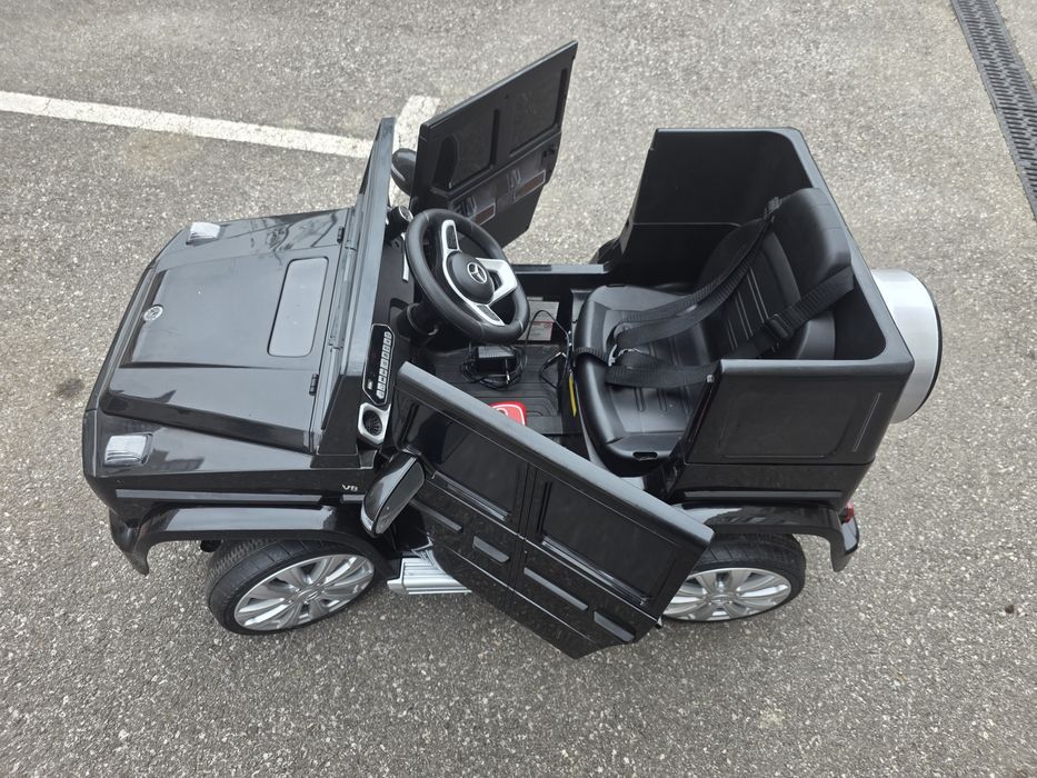 Детски  акумулаторен джип MERCEDES-BENZ G500 12V с родителски контрол