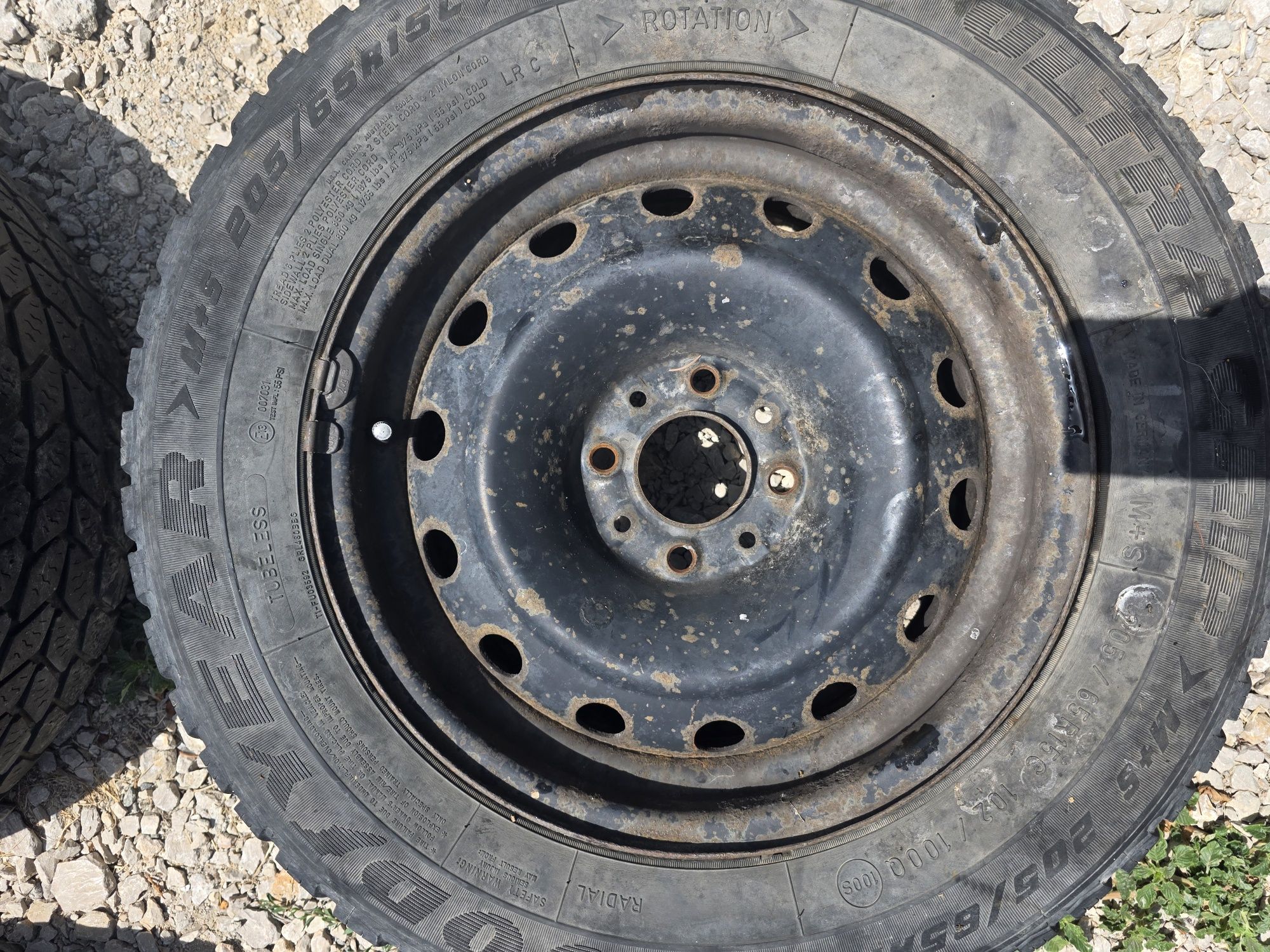 Железни джанти 4 x 108, R15 ET18 Ц.О. 65,1 мм
