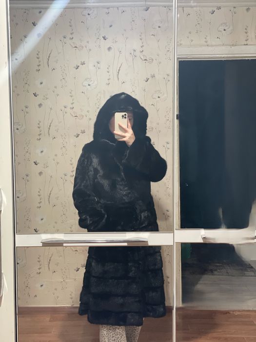 Норковая шуба. Произвоство Греция