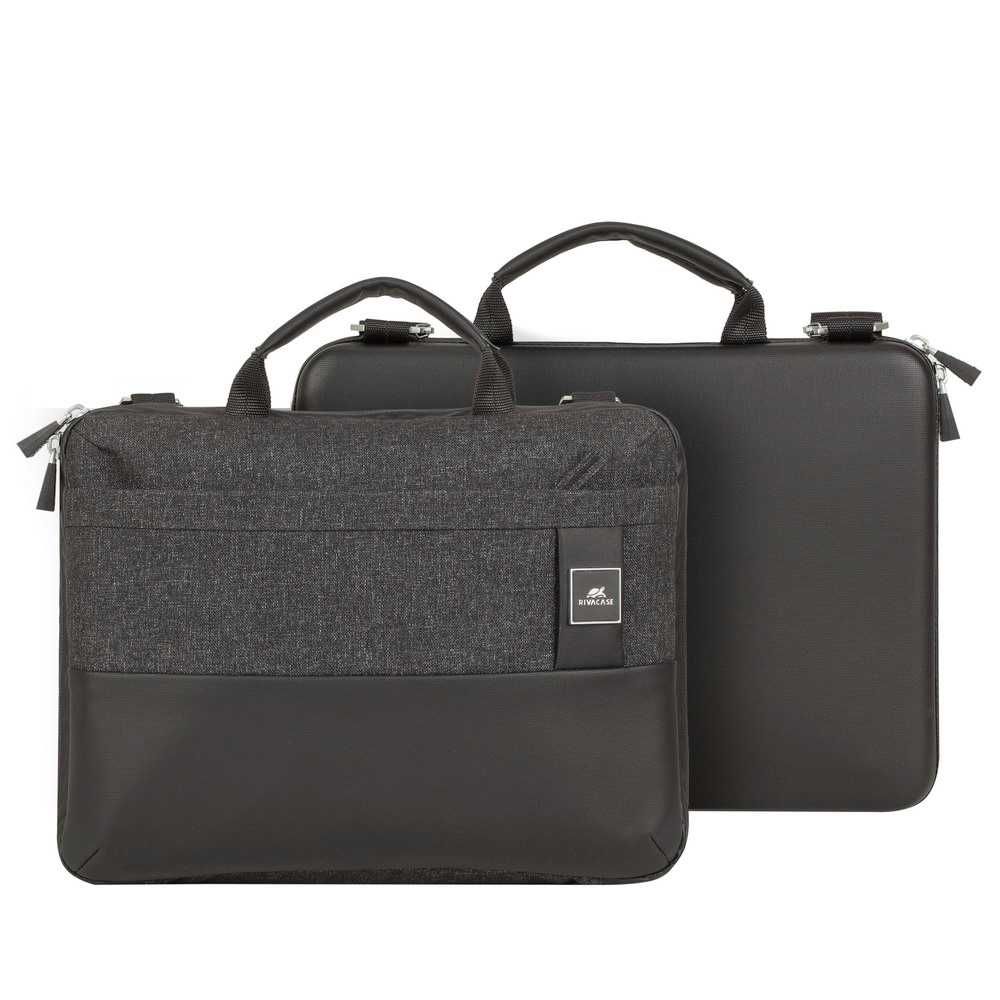 ^ Сумка RIVACASE 8823 black mélange MacBook Pro and Ultrabook 13.3"