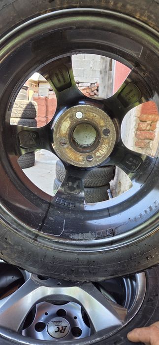 RS DESING джанти със зимни гуми 195/60/15 6,5Jх15 ЕТ38 4x100 цо 63,4