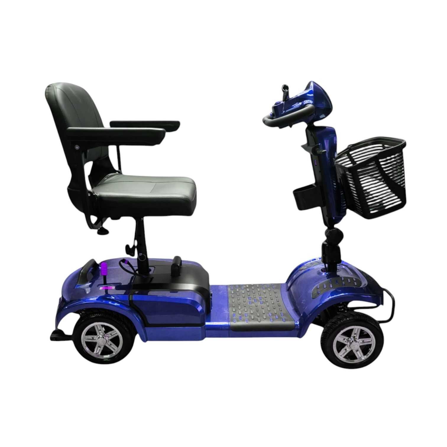 Инвалидна електрическа четириколка MaxElectric BL3 500W Blue