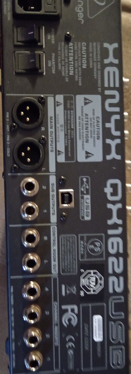 Behringer XENYX QX1622