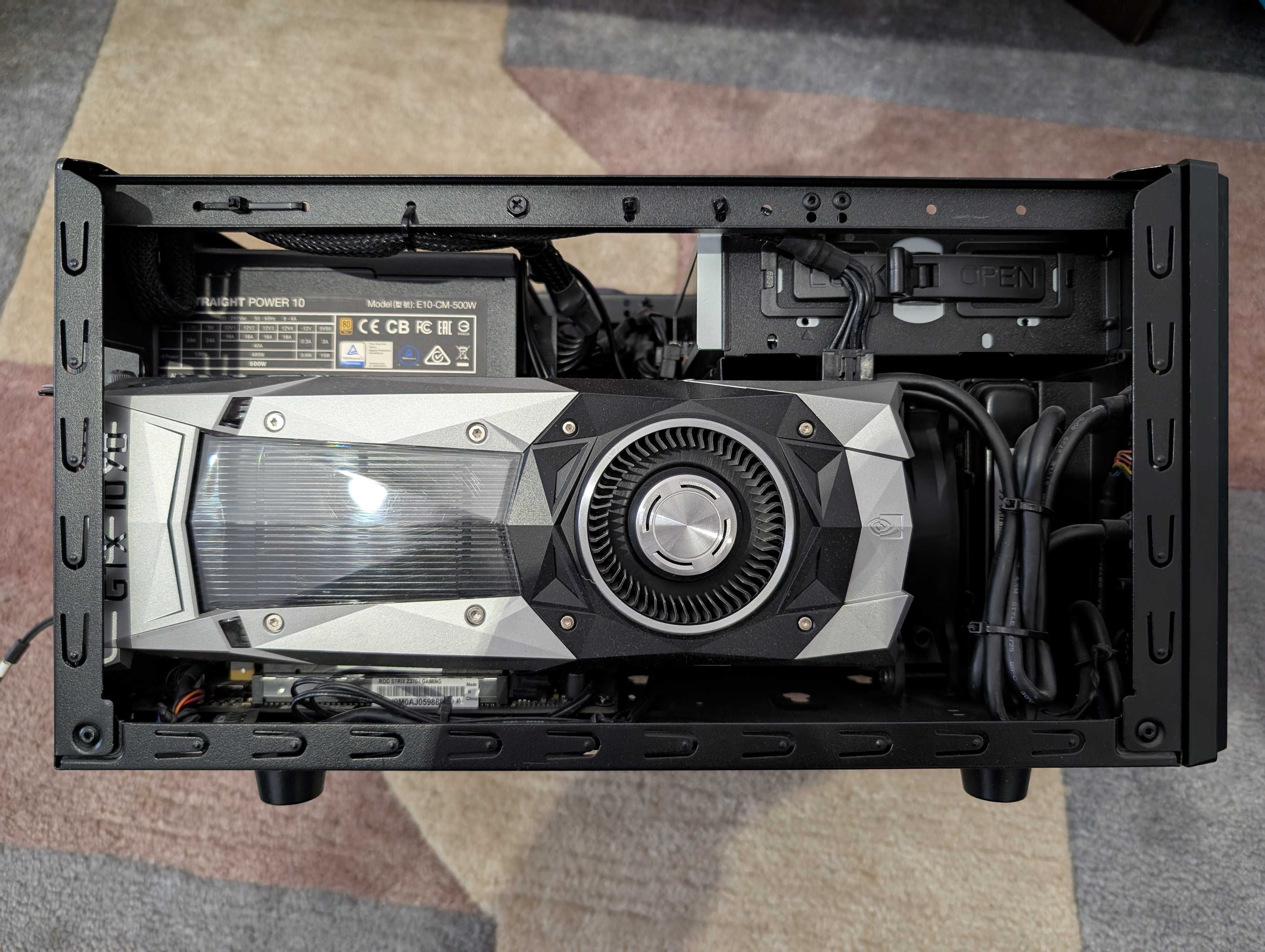 PC Compact ASUS ROG STRIX Z370-I GAMING & Intel Core i7-8700K