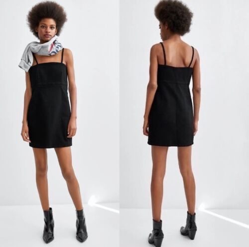 ZARA рокля/сукман от висококачествен деним