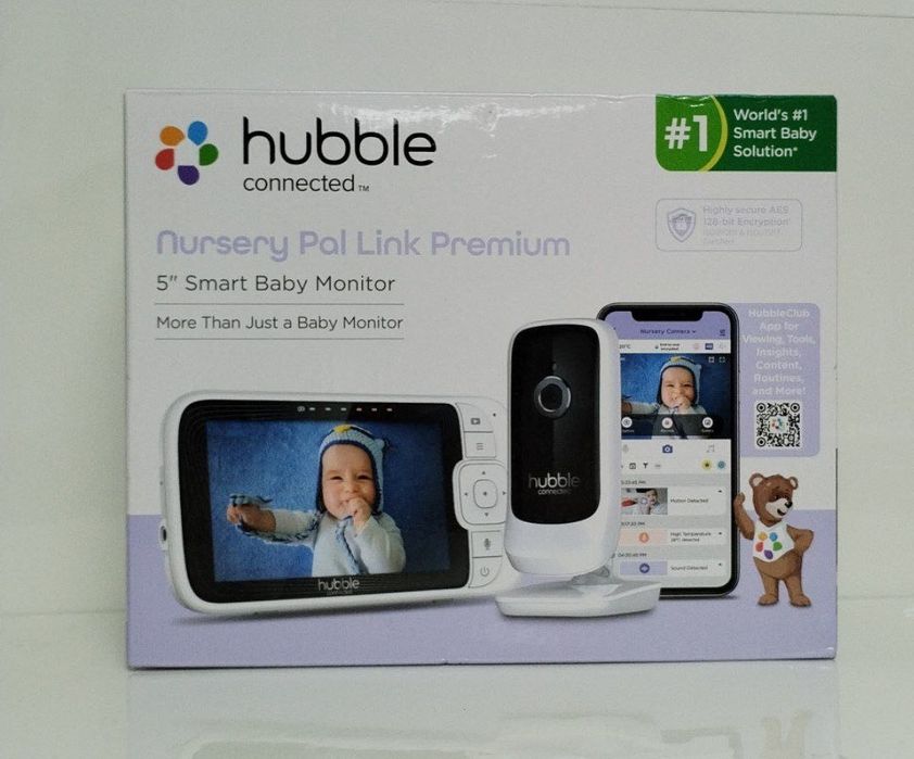 Hubble Nursery Pal baby monitor cu cameră audio, Cod 88458