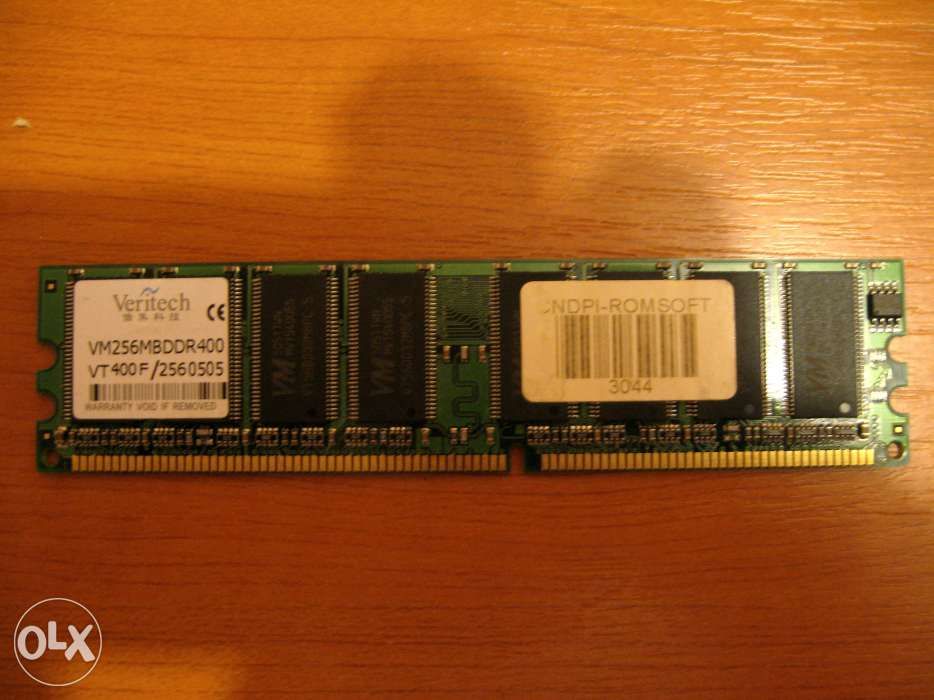 256MB, DDR, 400MHz, Veritech, Modul Memorie RAM - DESKTOP