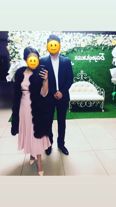 Жилетка-песец в хорошем состоянии