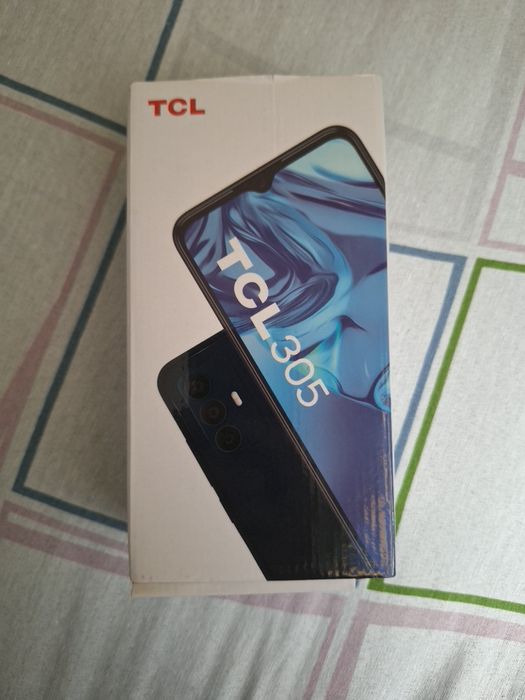 Смартфон TCL 305, 2GB, 32 GB, 5000 mAh, тъмносин цвят