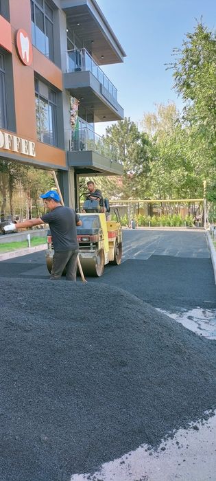 От 500 тг Укладка Асфальта Асфальтирование Аматы и обл