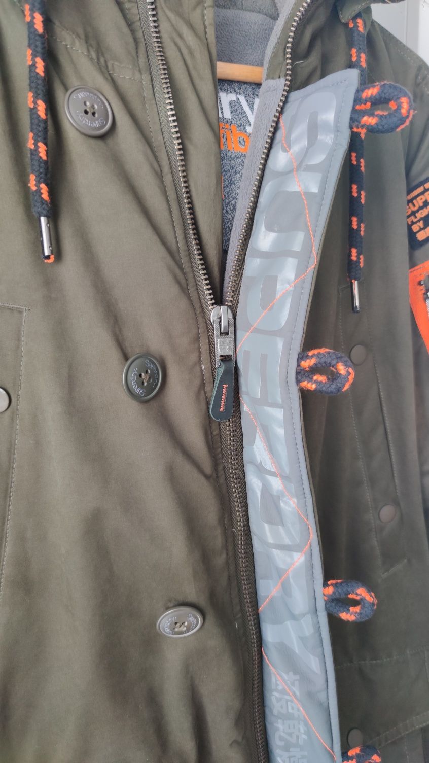 Superdry parka L geaca/jacheta