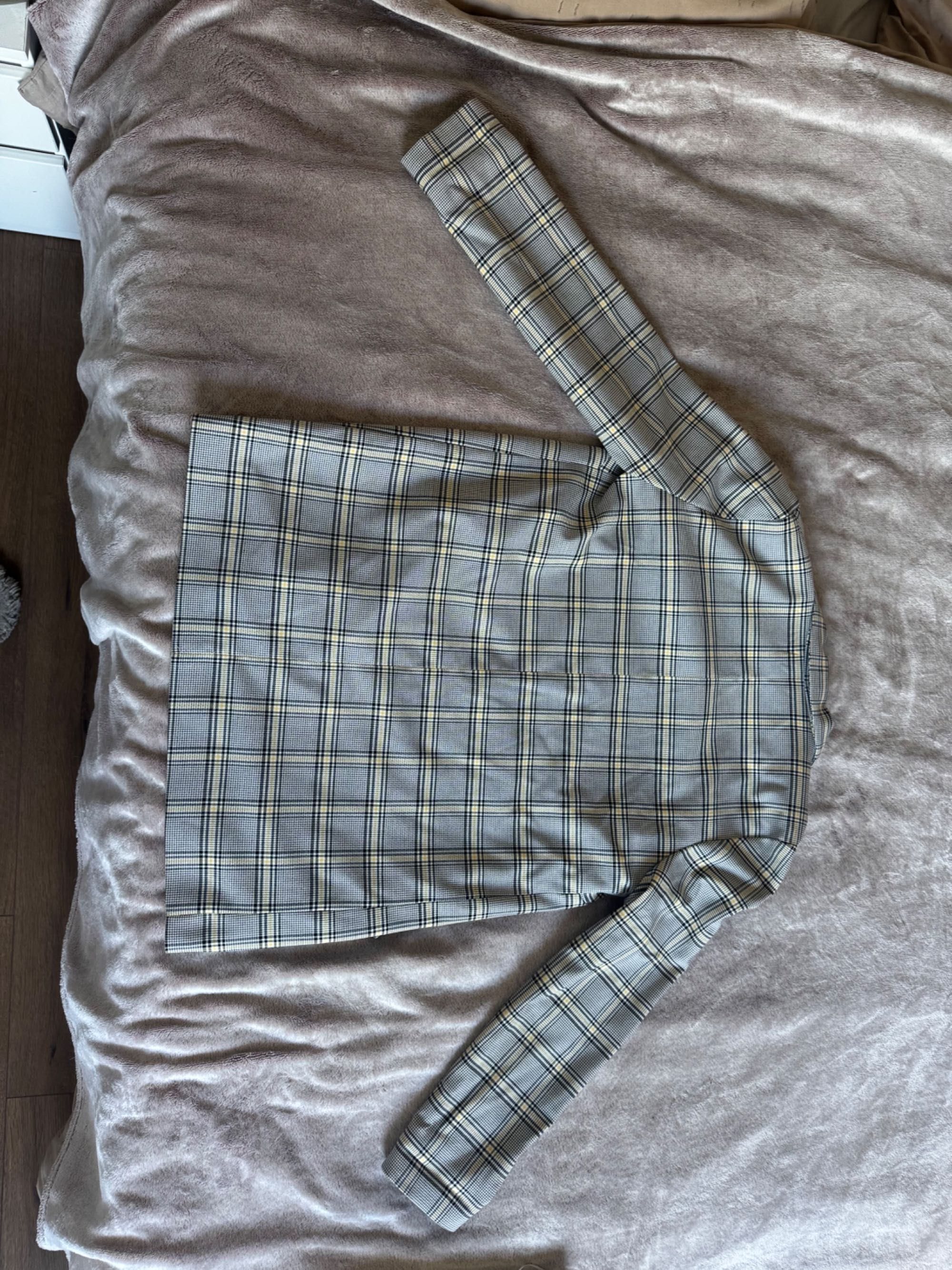 сако на каре h&m