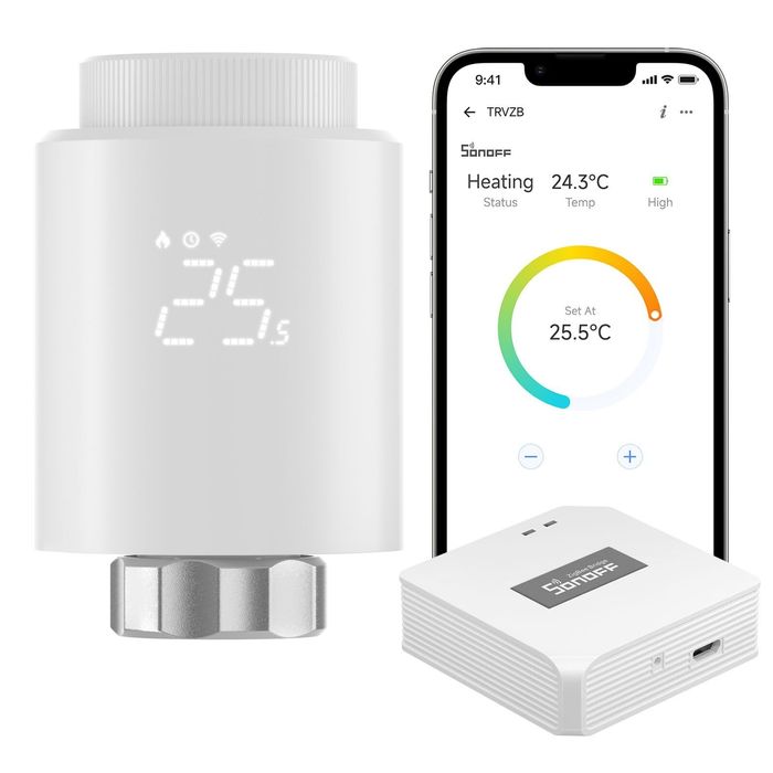 Sonoff trvzb смарт вентил термоглава