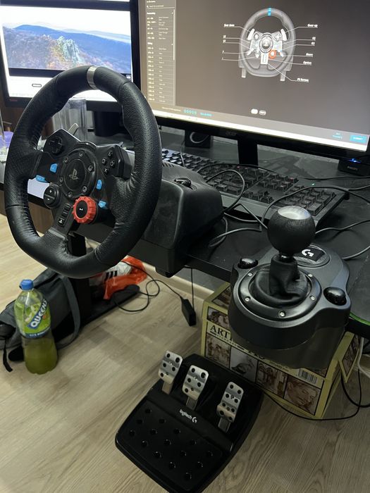Волан logitech g29+shifter