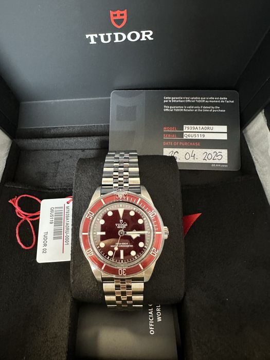 ceas TUDOR Black Bay 58 Burgundy 2025