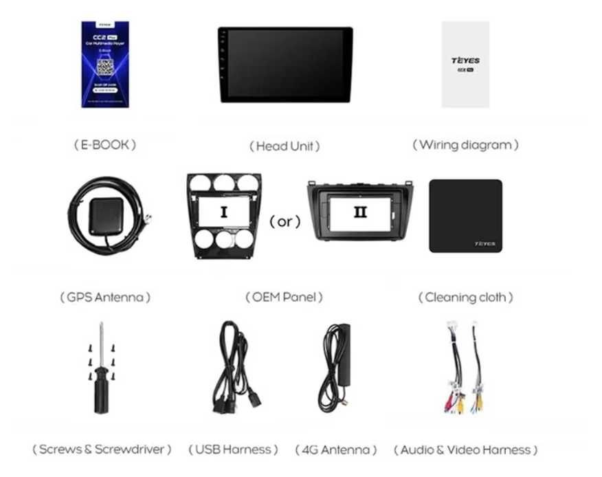 Navigatie dedicata Mazda 6 ( GG ) 2002-2007, Teyes X1 WiFi