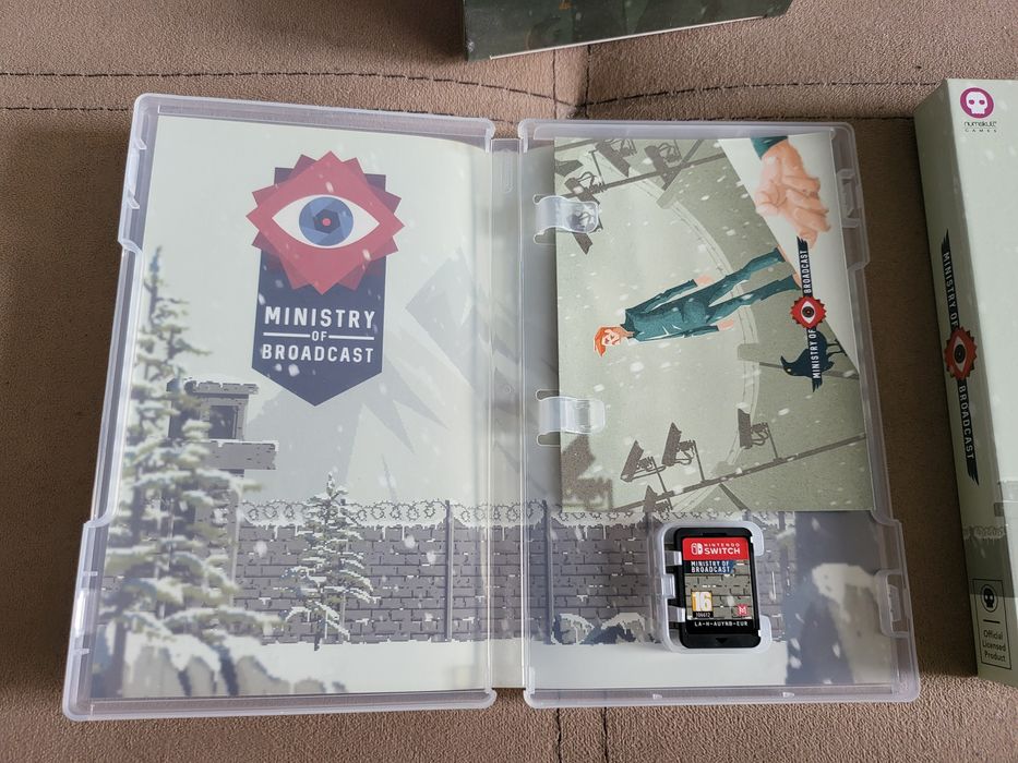 Ministry of Broadcast Nintendo Switch Badge edition